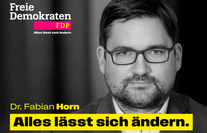 11Alexander Bruns unterstützt den FDP Direktkandidaten Dr. Fabian Horn