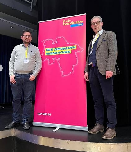 11Alexander Bruns und Dr. Fabian Horn sind die FDP-Kandidaten für die Bundestagswahl 2025.